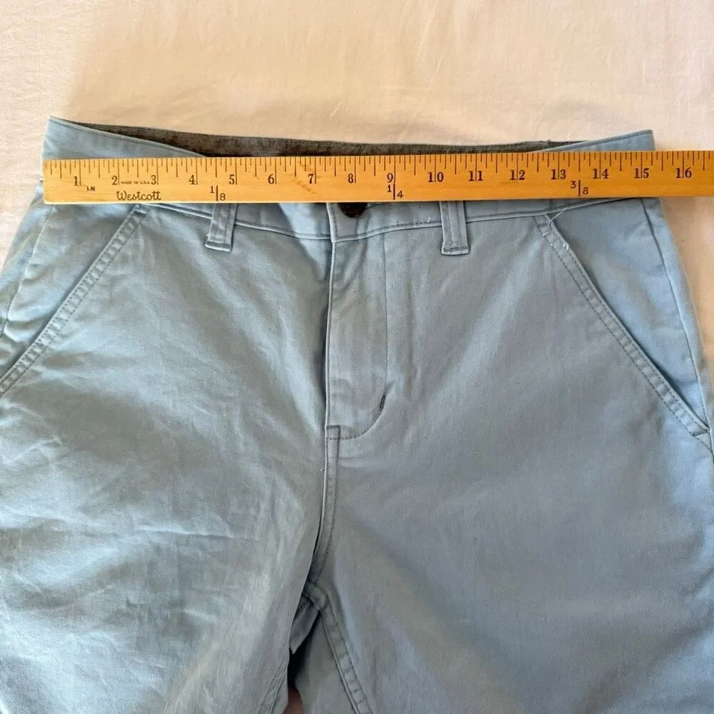 Charles & A Half | Chino Shorts | Light Blue Flat Front | Men’s Size 30 - Picture 3 of 9